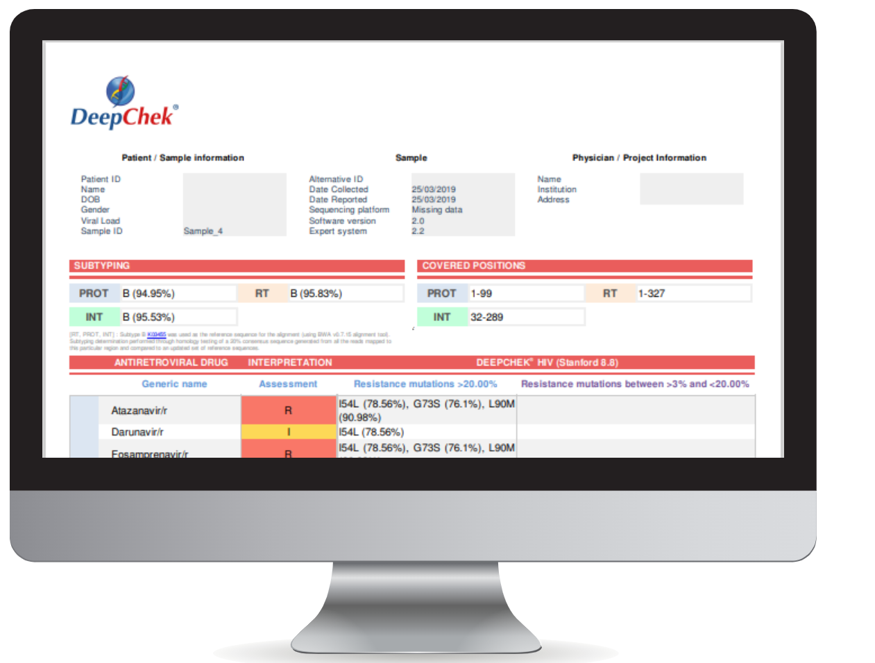 DeepChek<sup>&reg;</sup> Analiz Yazılımı